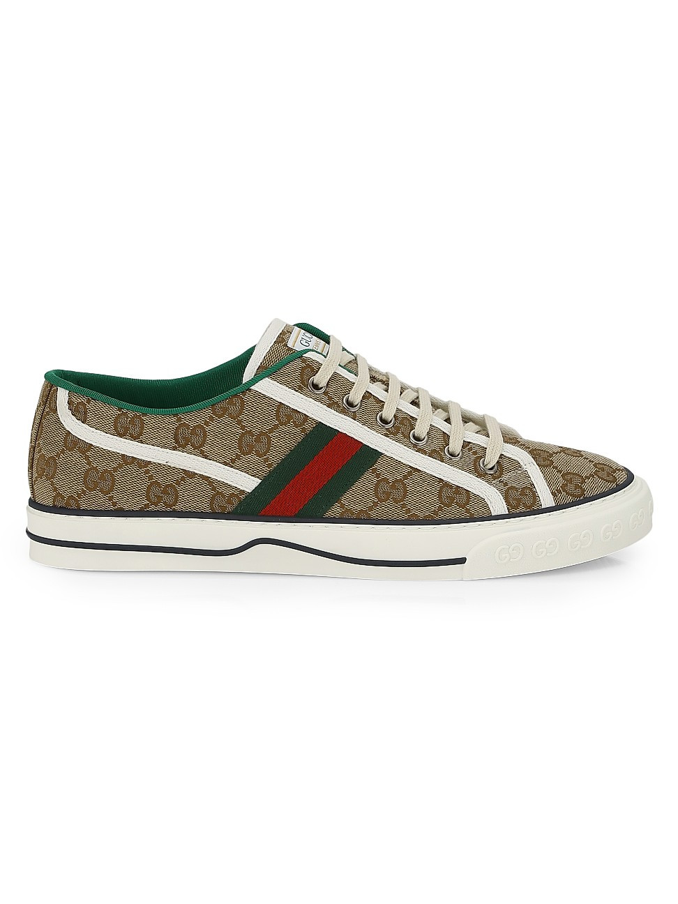Gucci Men's Men's Gucci Tennis 1977 Sneaker - Beige Ebony Multi - Size 13 UK (14 US) | Saks Fifth Avenue