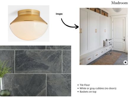 Can’t wait to see this mudroom come together! We couldn’t splurge on this light but if I could, I would. Linking the light we chose as well. The hardware will be unlacquered brass. ALWAYS choose unlacquered brass when in doubt. And these tiles are such a good price! We’ve used these several times.

#LTKhome #LTKstyletip