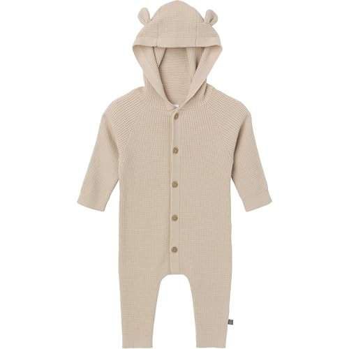 Modern Moments by Gerber Baby Neutral Sweater Knit Romper, Beige, Newborn | Amazon (US)
