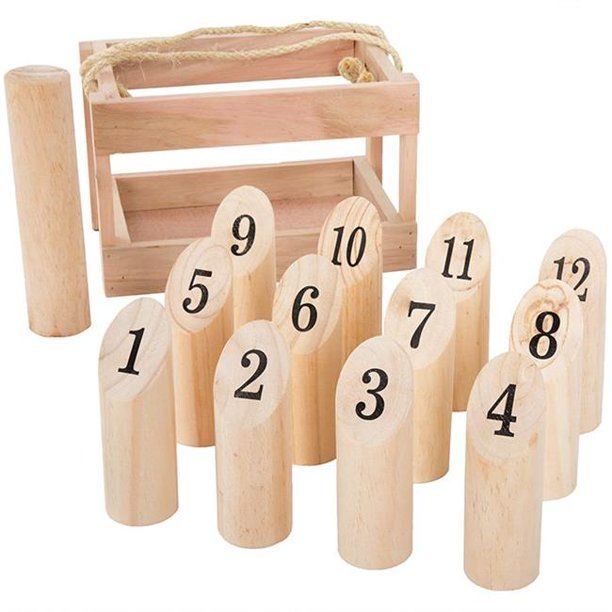 Wooden Throwing Game-Complete Set by Hey! Play! - Walmart.com | Walmart (US)