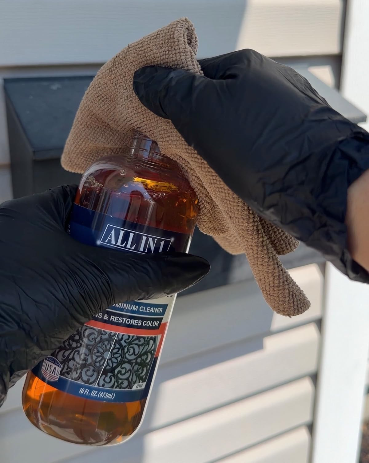 Got outdoor aluminum? This cleaner brings it back to life! Perfect for patio, mailboxes, garage d... | Amazon (US)