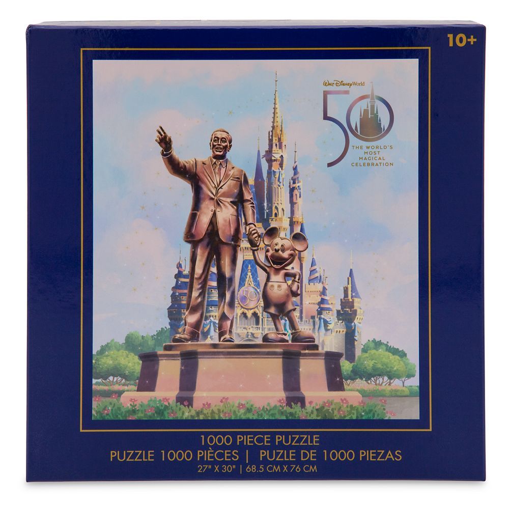 Walt Disney and Mickey Mouse ''Partners'' Puzzle – Walt Disney World 50th Anniversary | Disney Store