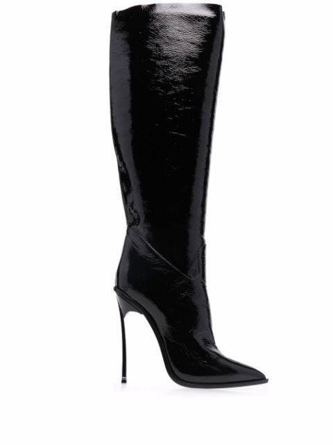 Maxi Blade 115mm leather boots | Farfetch (US)