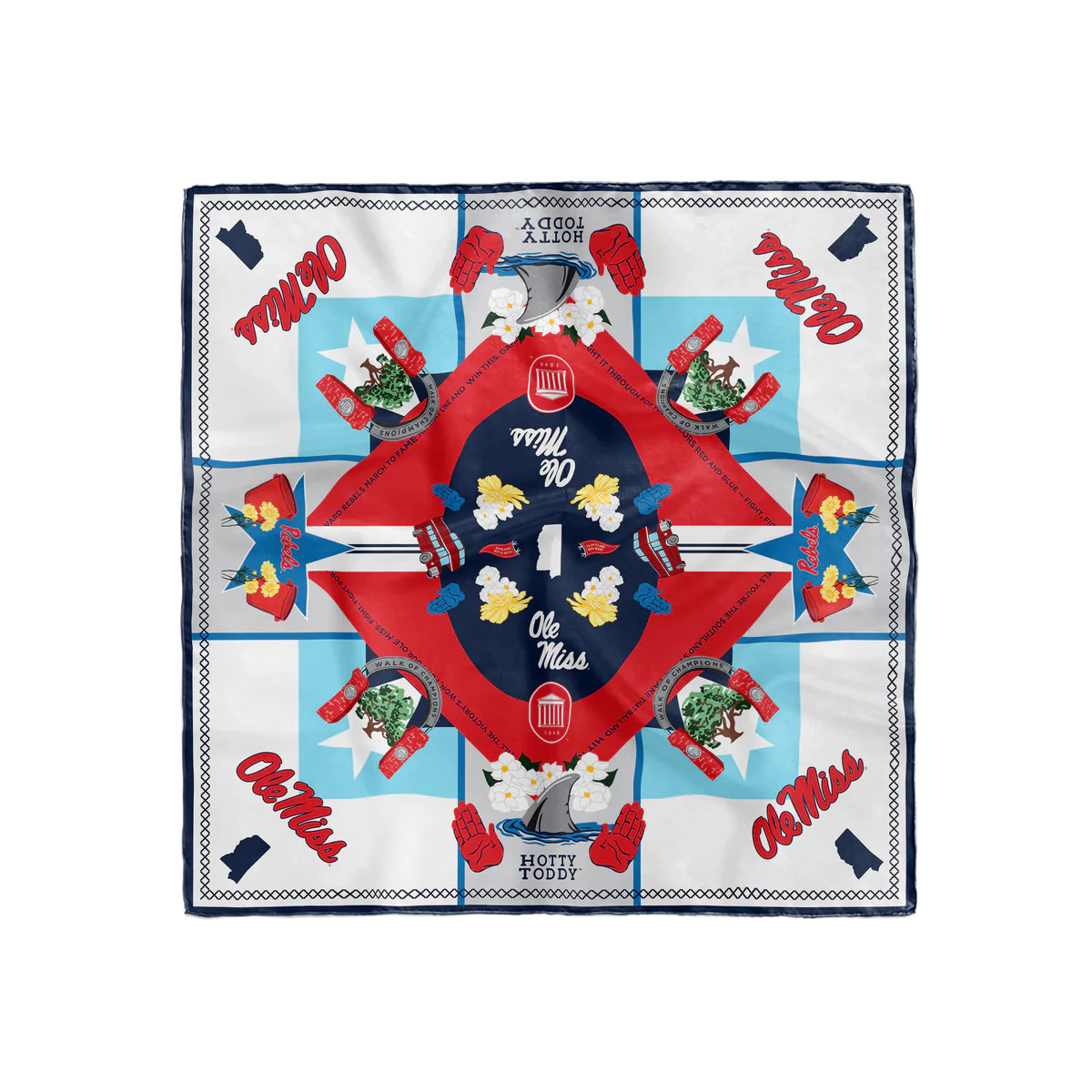 Ole Miss Rebels Saturday Scarf™ | Saturday Silks