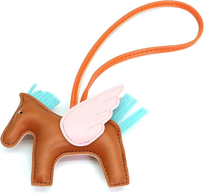 Vegan Leather Bag Charms Purse Charms for Handbags Preppy Stuff Designer Cute Keychains for Women... | Amazon (US)