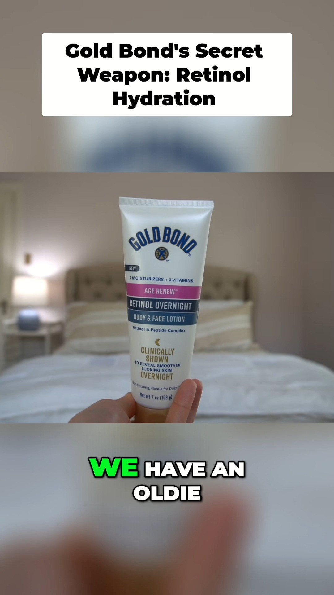 Gold Bond Age Renew Retinol Body Lotion  

 #LTKBeauty