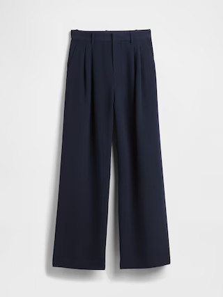 365 High Rise Pleated Trousers | Gap (US)