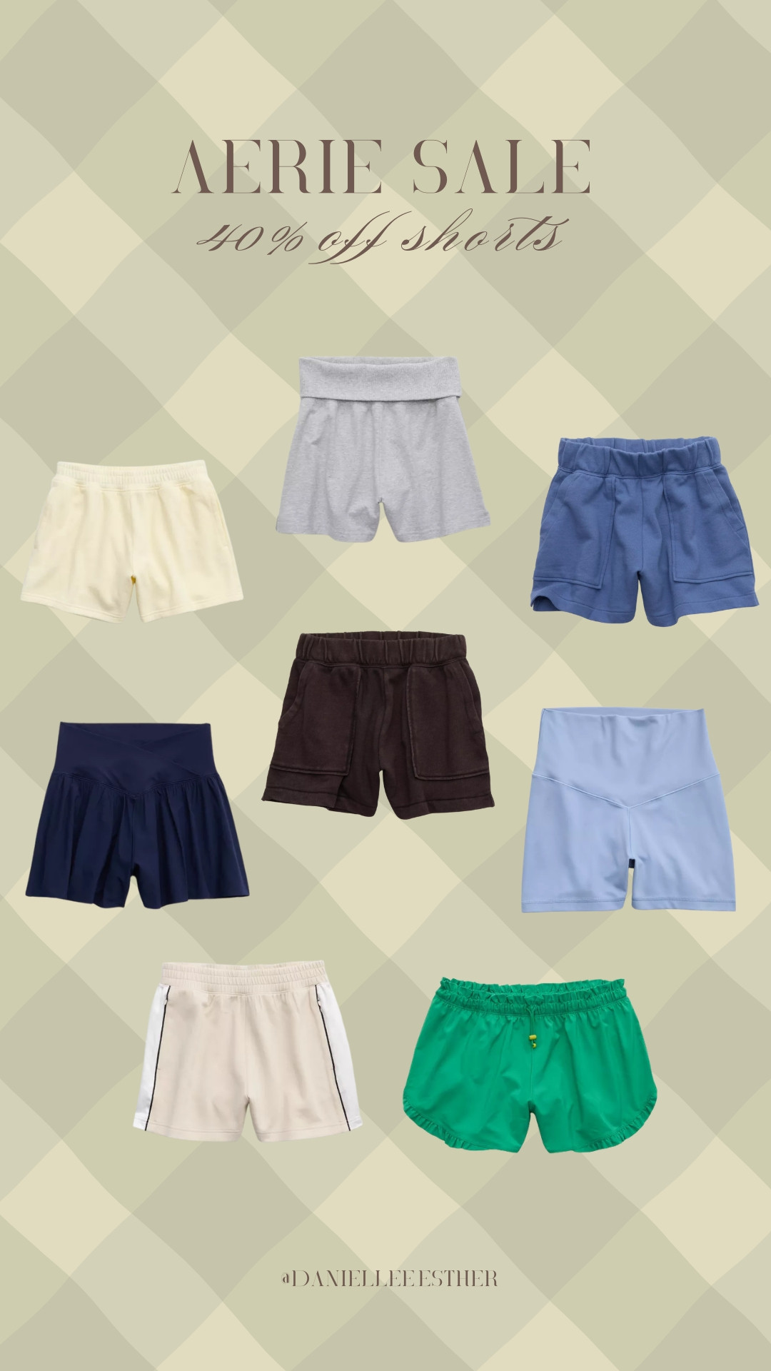 Aerie is doing 40% off shorts right now so linking my favorites!  

 #LTKootd #LTKSeasonal #LTKSaleAlert