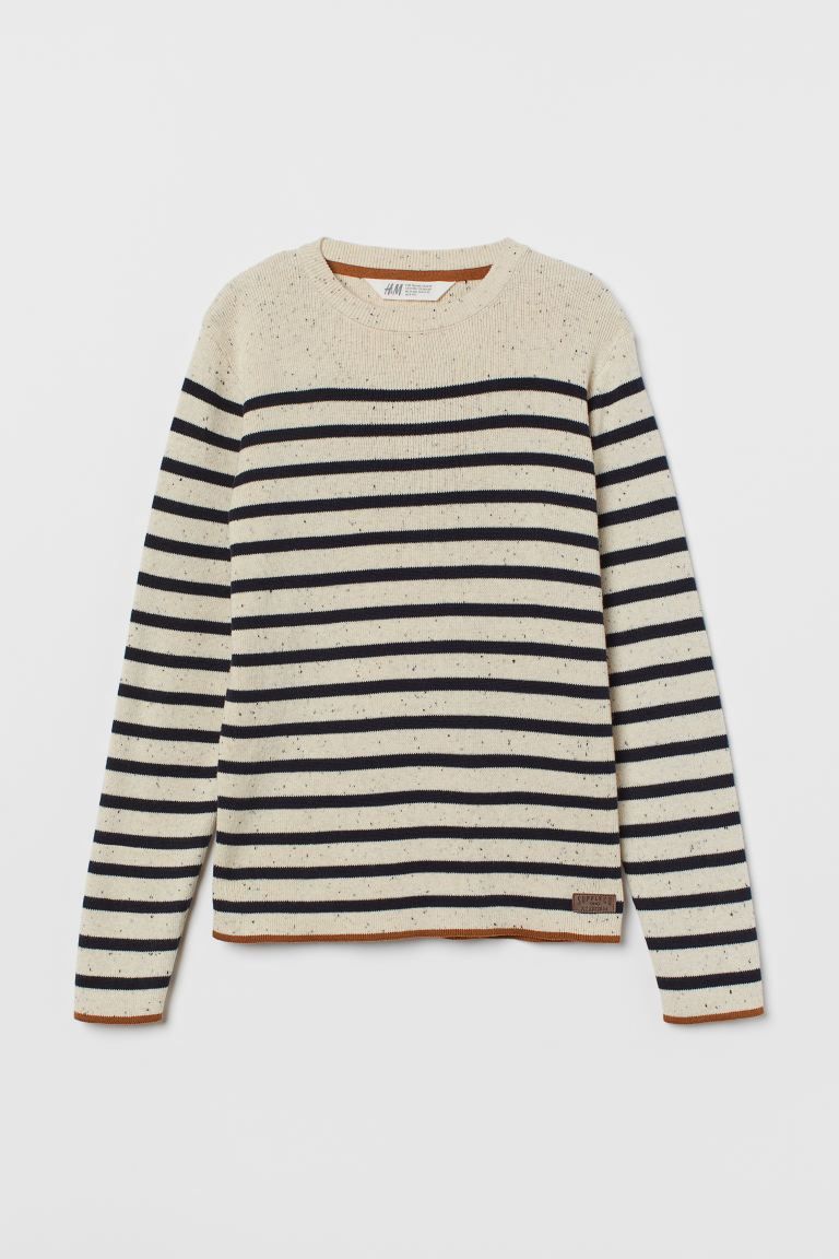 Fine-knit Cotton Sweater | H&M (US)