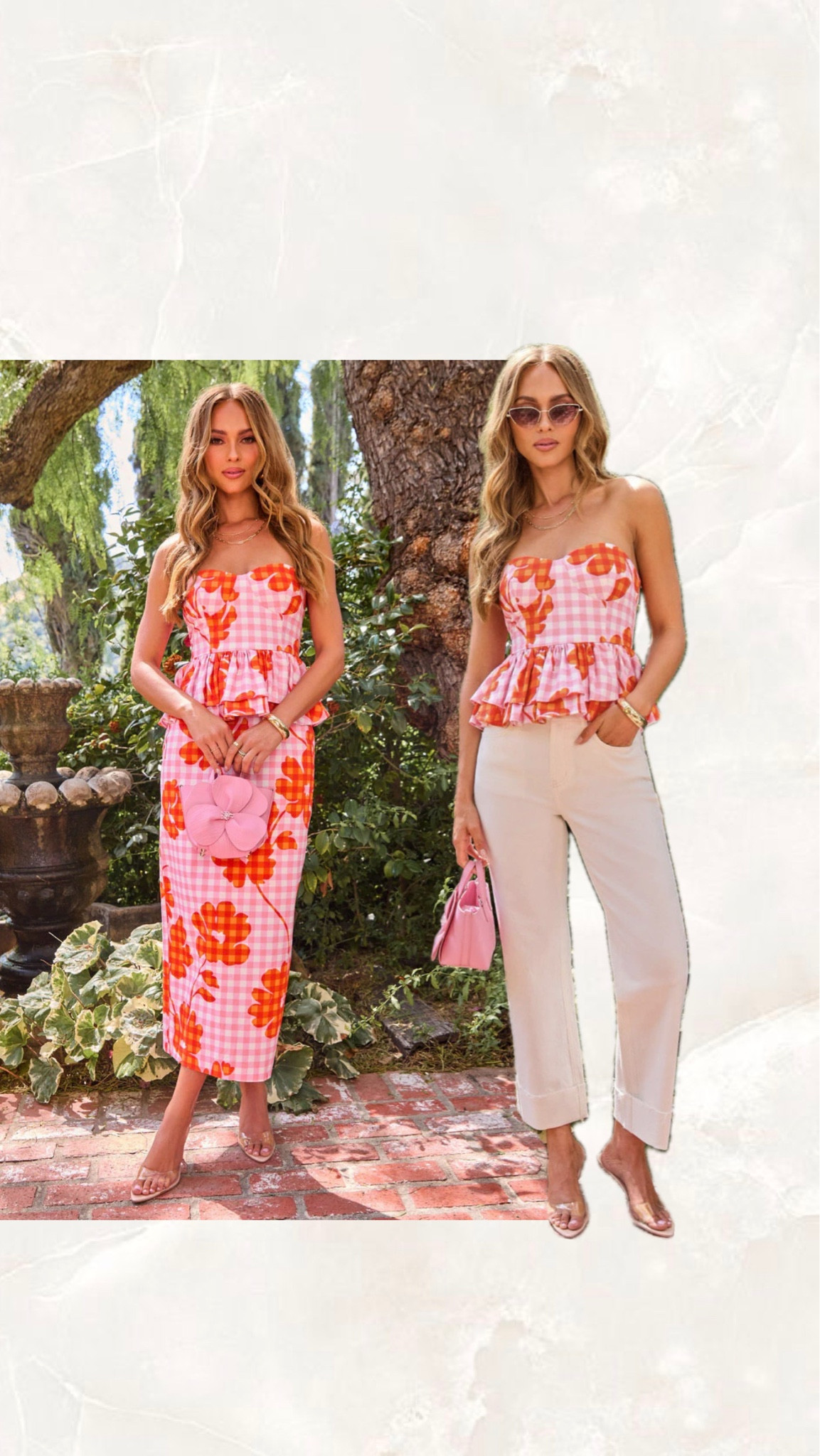 Matching sets have endless options for wear! Loving the print and bright colors. 

@VICI #datenight #weddingguest #springstyle #summervacation 

#LTKdayinmylife #LTKMothersDay #LTKOver40