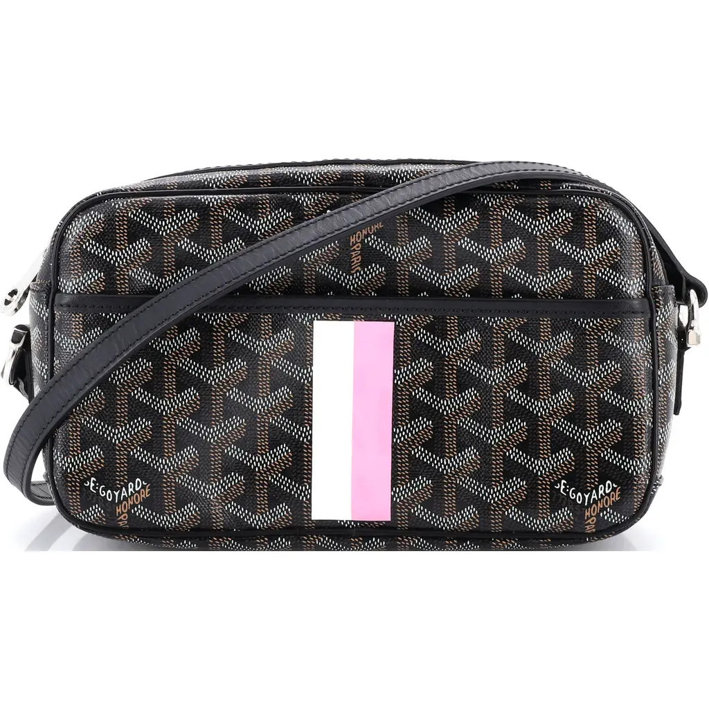 Pre-Owned Goyard Cap Vert Bag Printed Coated Canvas in Black at Nordstrom, Size X-Small | Nordstrom