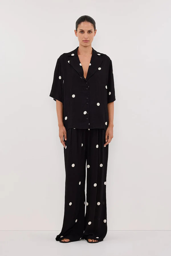 LAURA SPOT SHORT SLEEVE SHIRT | DISSH