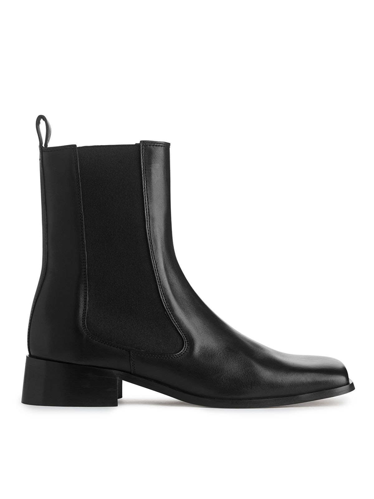 Square-Toe Chelsea Boots | Arket UK