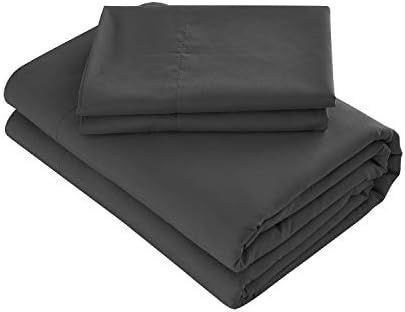 Prime Bedding Bed Sheets - 4 Piece Queen Sheets, Deep Pocket Fitted Sheet, Flat Sheet, Pillow Cas... | Amazon (US)