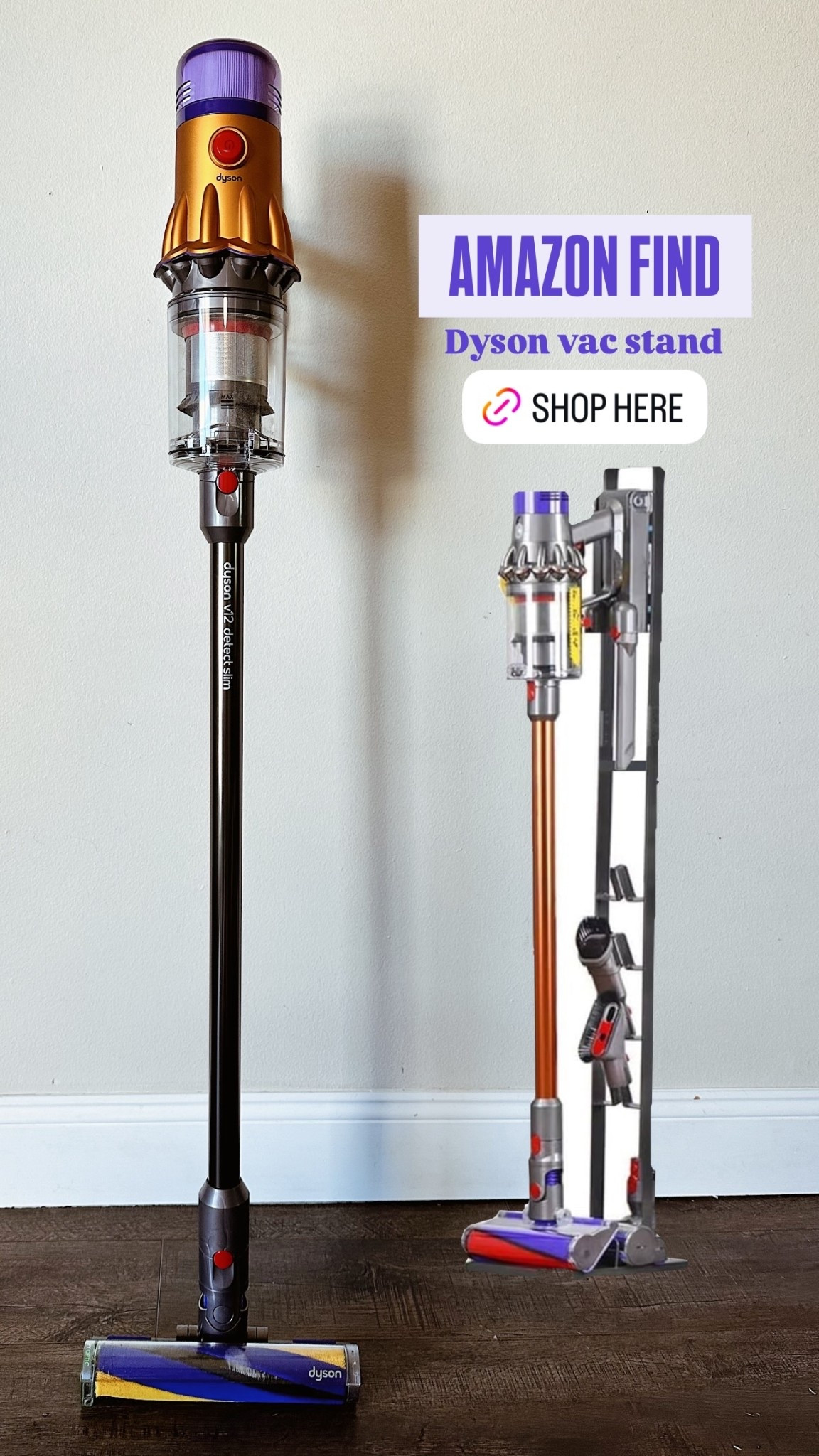 AMAZON FIND Dyson vac stand