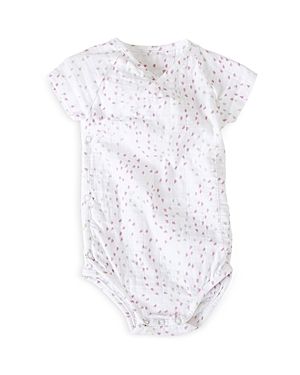 Aden + Anais Infant Girls' Mini Heart Print Kimono Bodysuit - Sizes 0-12 Months | Bloomingdale's (UK)