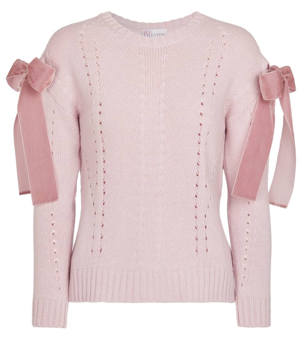 Bow-trimmed sweater | Mytheresa (INTL)