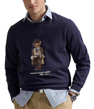 Polo Ralph Lauren Heritage Bear Fleece Sweatshirt | Dillard's | Dillard's