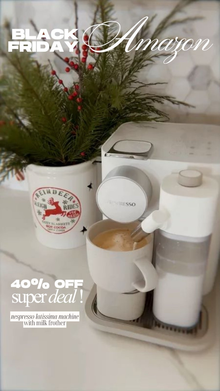 Black Friday deal on Amazon: this Nespresso machine is 40% off!

#LTKGiftGuide #LTKSaleAlert #LTKCyberWeek