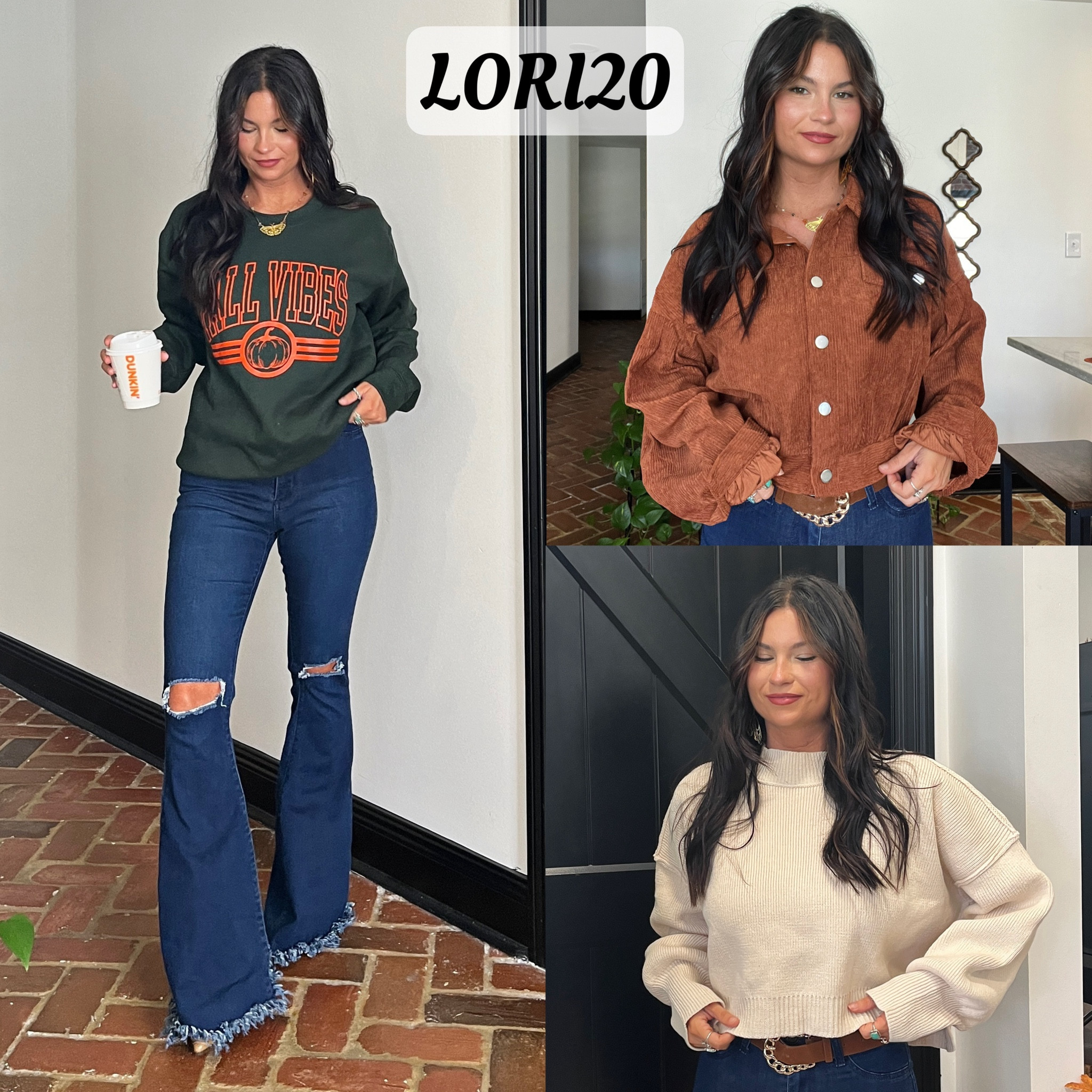 Save on crewnecks, sweaters, and jackets with code LORI20!

#LTKSeasonal #LTKStyleTip