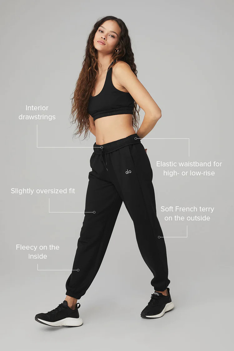 Accolade Sweatpant - Black | Alo Yoga (US)