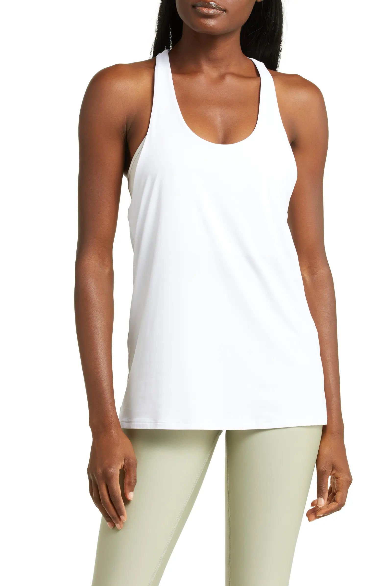 Alo Don't Get It Twisted Racerback Tank | Nordstrom | Nordstrom