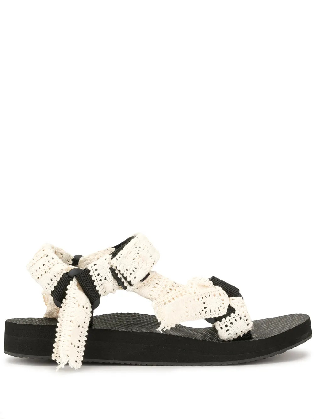 Trekky embroidered flat sandals | Farfetch (UK)