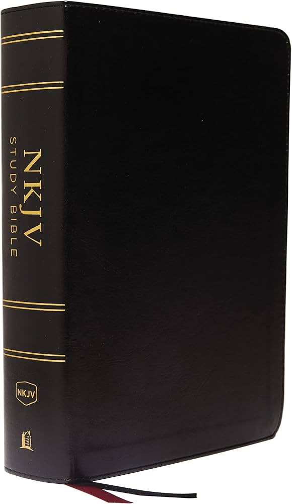 NKJV Study Bible, Leathersoft, Black, Full-Color, Comfort Print: The Complete Resource for Studyi... | Amazon (US)