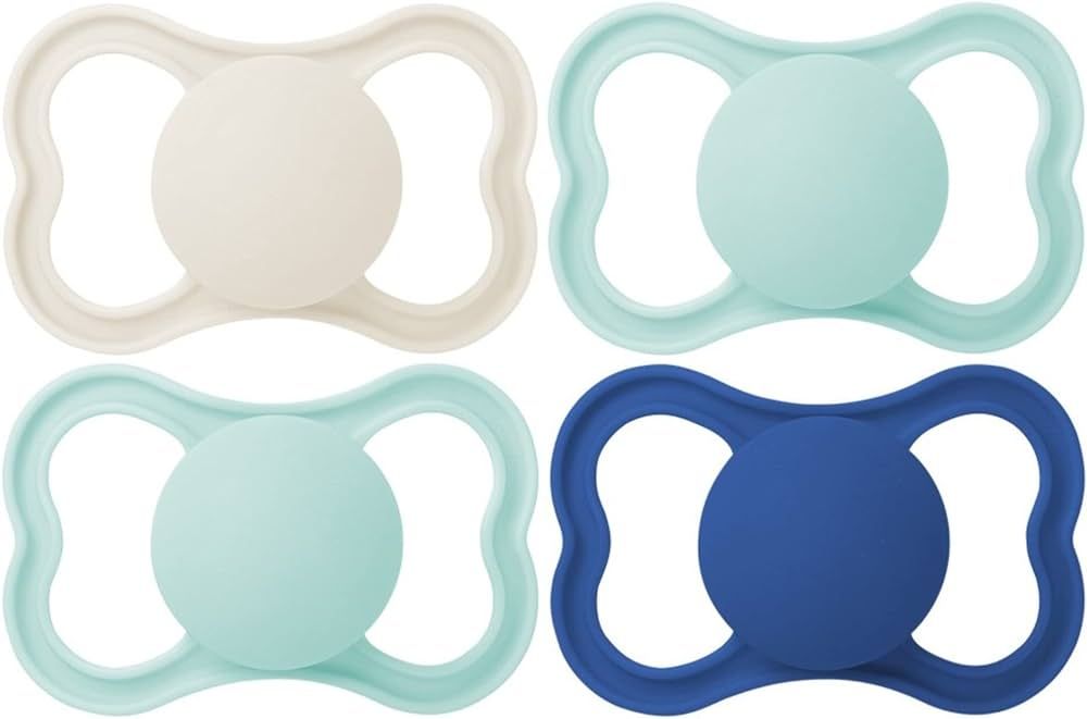 MAM Air Matte Pacifiers, for Sensitive Skin, 6+ Months, Best Pacifier for Breastfed Babies, Baby ... | Amazon (US)