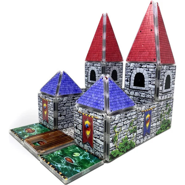 Royal Castle Magna-Tiles Structures | Maisonette