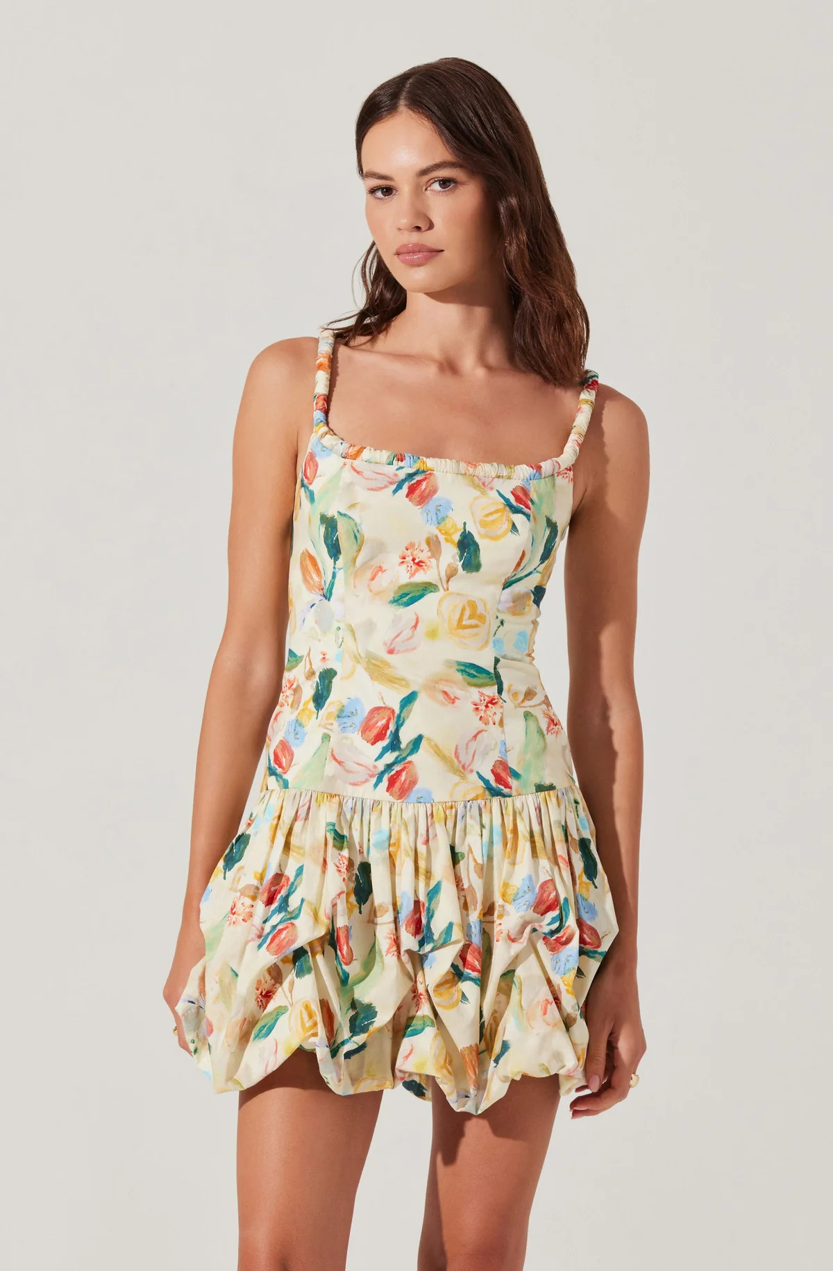 Keyla Drop Waist Bubble Dress | ASTR The Label (US)