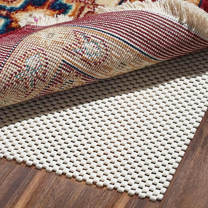 BAGAIL BASICS Non Slip Rug Pad Gripper 9 x 12 Feet Extra Thick Carpet Pads for Area Rugs and Hard... | Amazon (US)