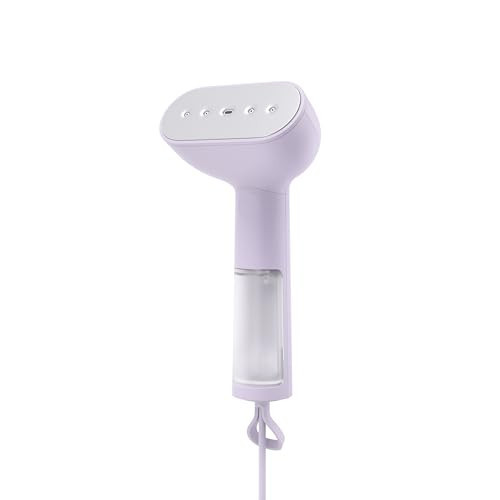 Steamery Handheld Clothes Steamer Cirrus X, 1200W, Steam Output 20g/min, Heat up in 20 Seconds, Portable, Minimalistic, Scandinavian design, Purple | Amazon (US)