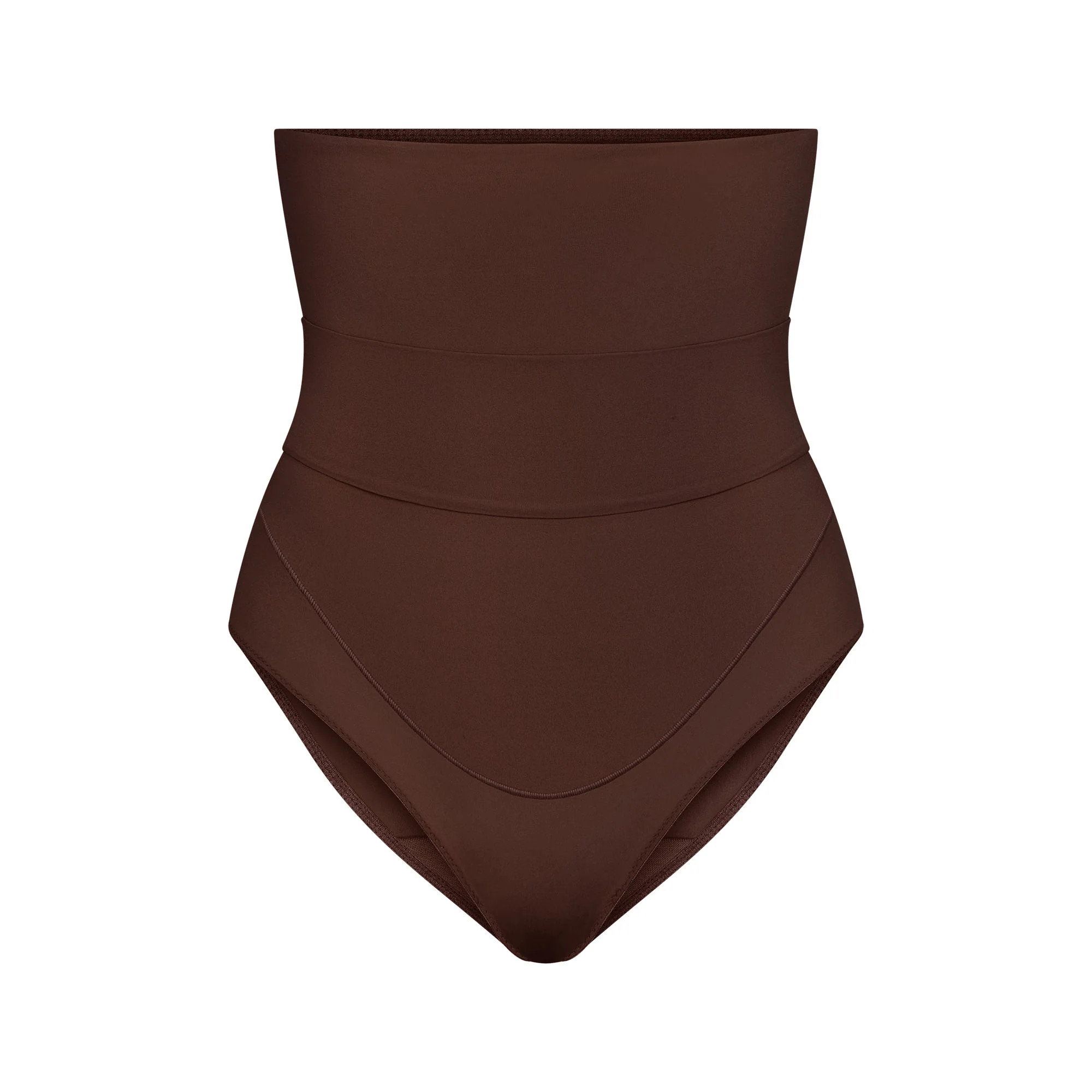 FITS EVERYBODY MATERNITY BANDED HIGH-WAISTED BRIEF | COCOA | SKIMS | SKIMS (US)