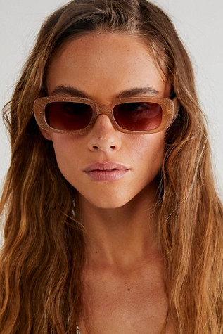 New Sensation Rectangle Sunglasses | Free People (Global - UK&FR Excluded)