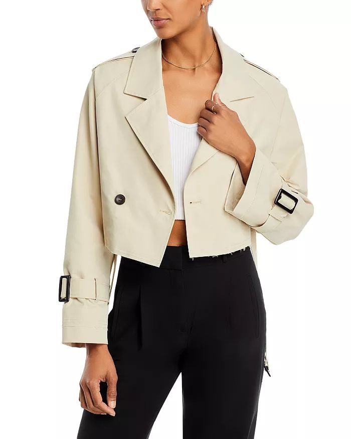 Cropped Trench Coat | Bloomingdale's (US)