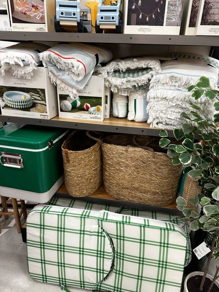 All things emerald @target’s @hearthandhand collection | Outdoor folding chair, cooler, beach blanket, bag toss, pickleball, flying disc game | Outdoor Fun! 

#LTKparties #LTKhome #LTKSeasonal
