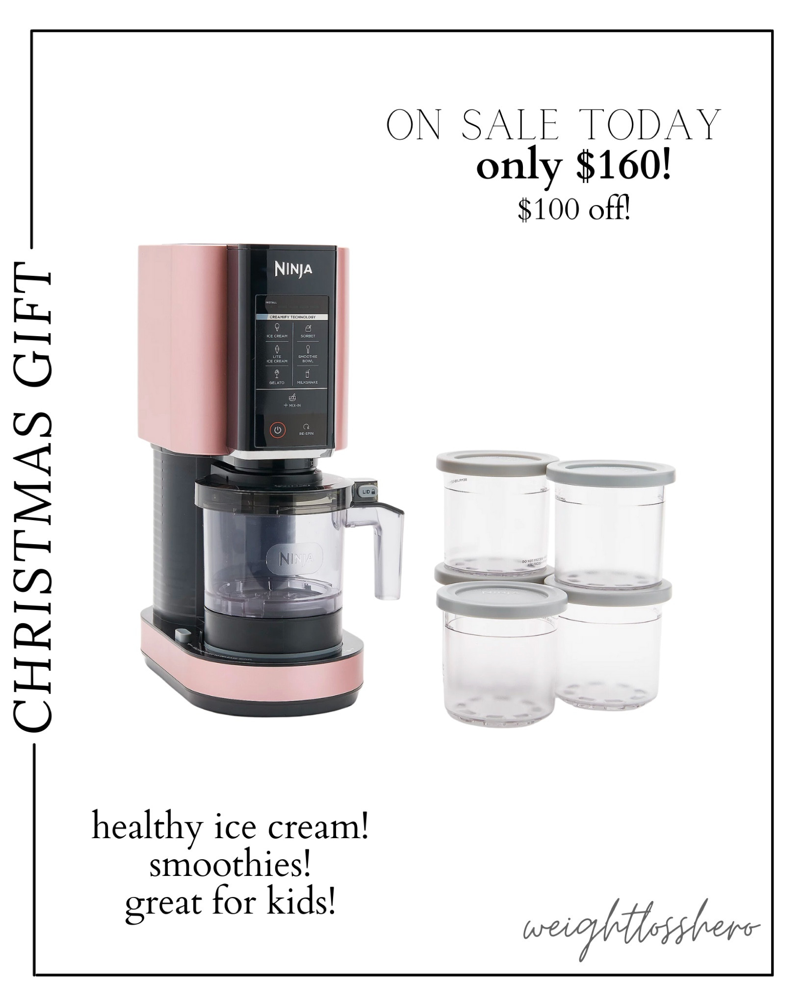 MAJOR Ninja CREAMi sale!! The lowest I’ve ever seen it - PLUS it comes with extra pints for storage!

#LTKGiftGuide #LTKsalealert