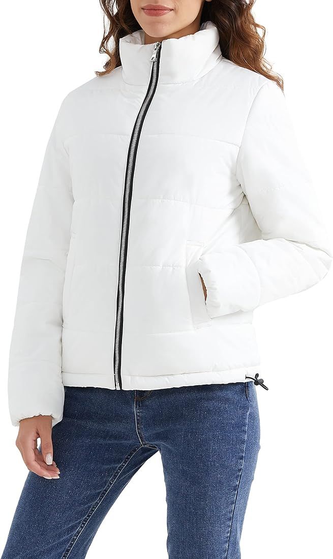 Orolay Women's Lightweight Puffer Jacket Casual Short Length Winter Coat | Amazon (US)