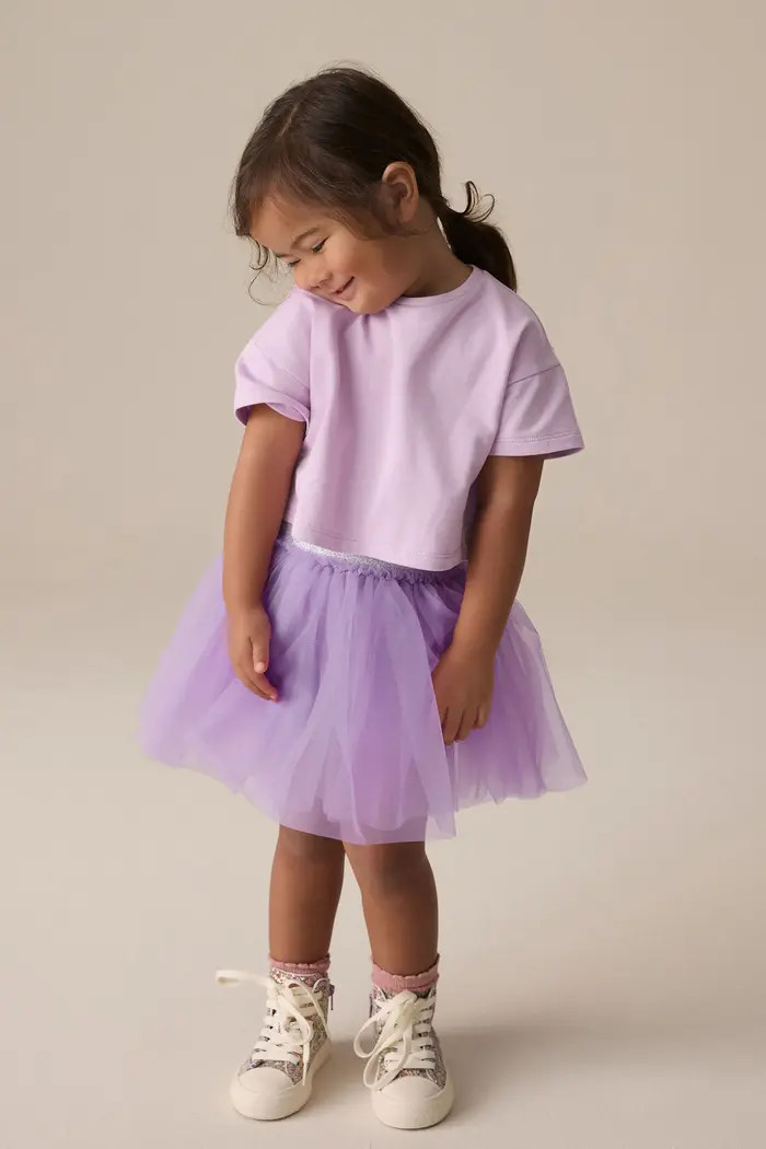 NEXT Kids' T-Shirt & Tutu Skirt Set | Nordstrom | Nordstrom