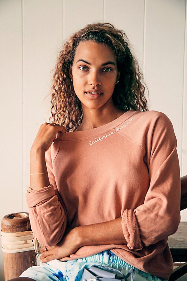 Vintage Pullover by MATE The Label at Free People, Terracotta, S | Free People (Global - UK&FR Excluded)