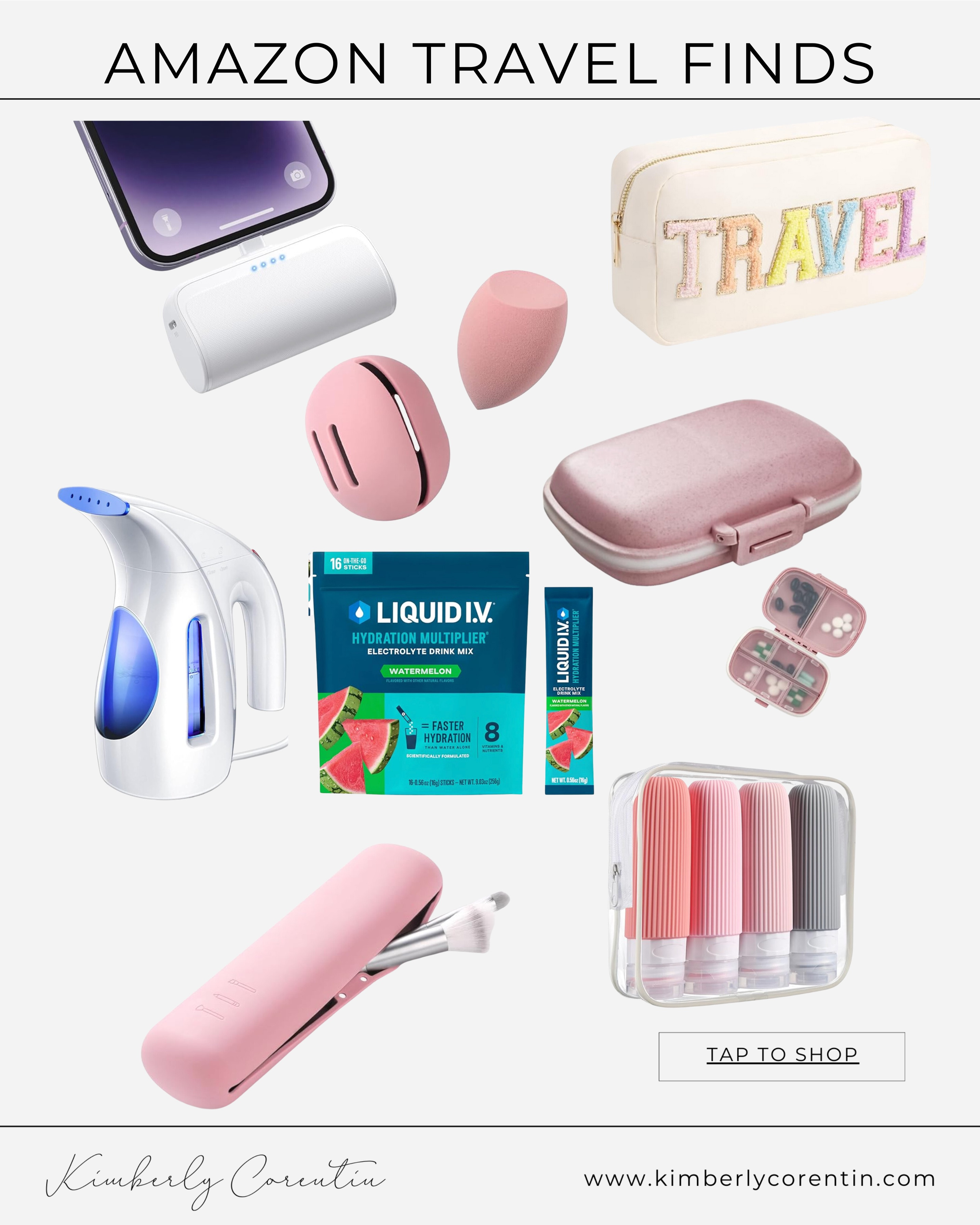 Amazon travel essentials for your next beach trip! 

Travel bags, vacation essentials, travel outfits, travel set, travel guides, travel makeup bag, Amazon 

#LTKOver40 #LTKBeauty #LTKTravel