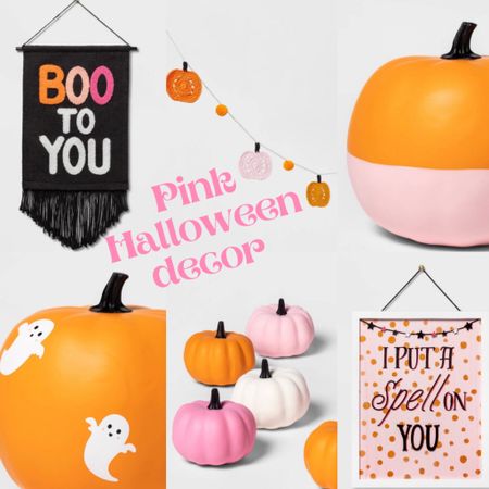 Pink Target Halloween Decor 👻💗✨

#LTKkids #LTKhome #LTKSeasonal