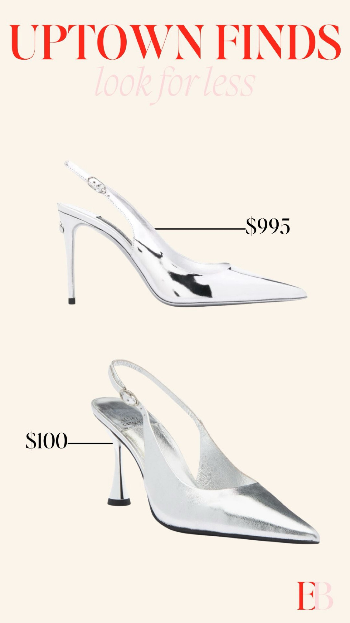 Look for less // metallic // heels // shoes 

#LTKGiftGuide #LTKShoeCrush #LTKSeasonal