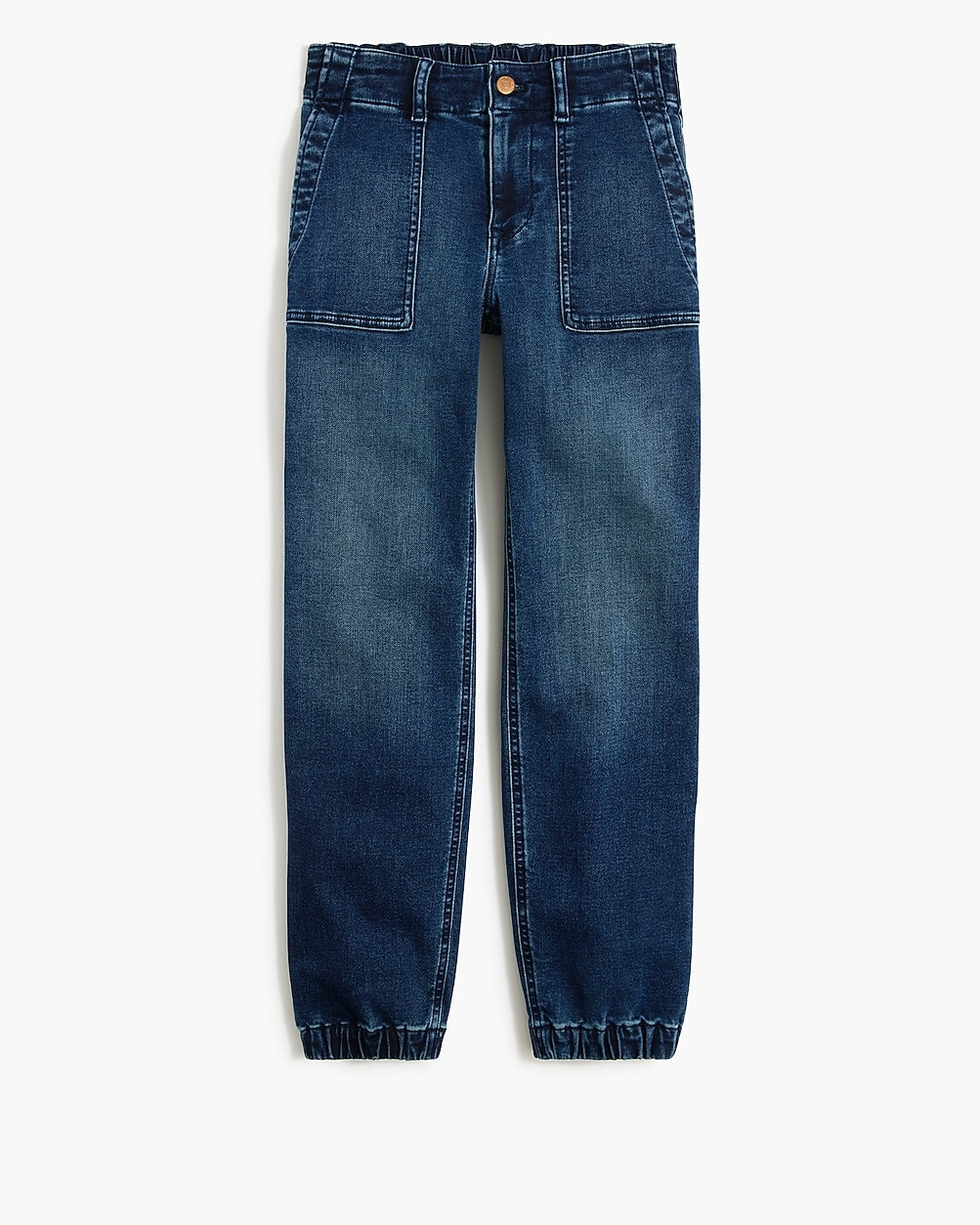 Petite utility jogger jean in signature stretch+ | J.Crew Factory