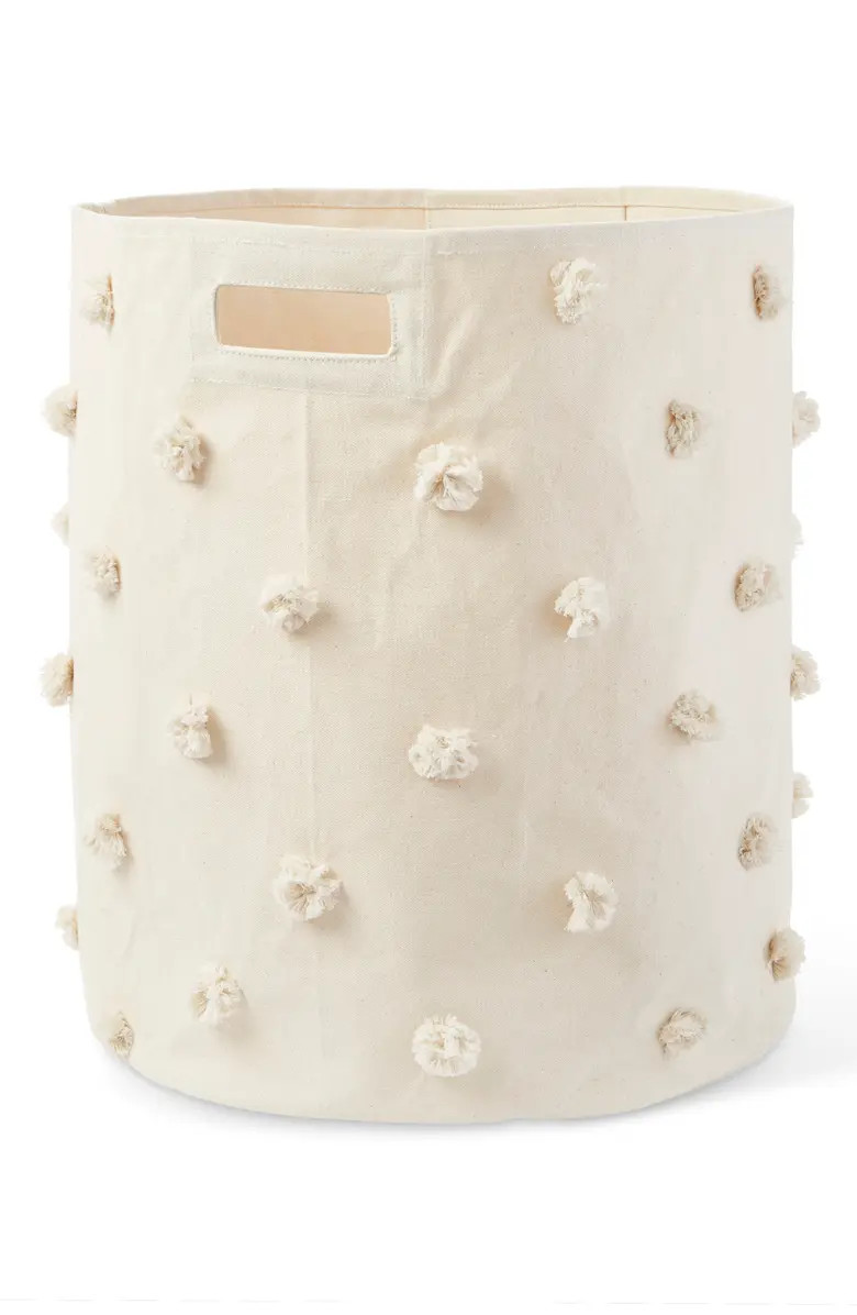 Pehr Pompom Canvas Hamper | Nordstrom | Nordstrom