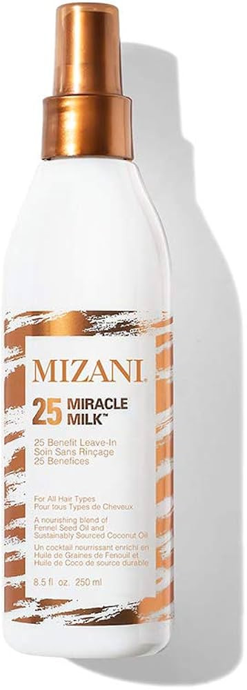 Mizani 25 Benefit Miracle Milk Leave in Conditioner | Heat Protectant and Detangler Spray| Formul... | Amazon (US)