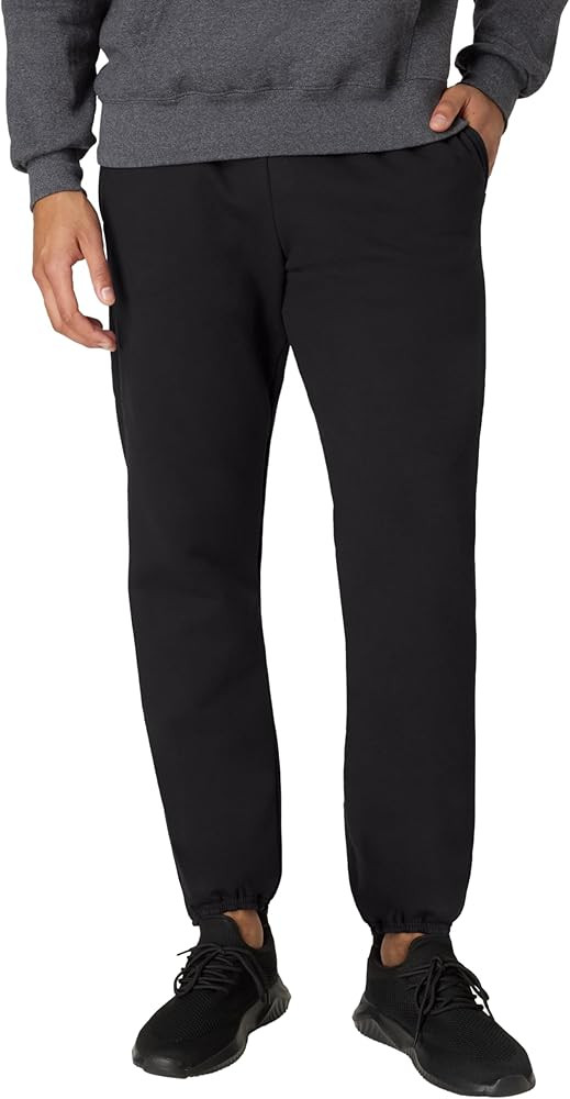 Hanes Men's Sweatpants, Ultimate Cotton Fleece Sweatpants, Joggers with Pockets for Men | Amazon (US)