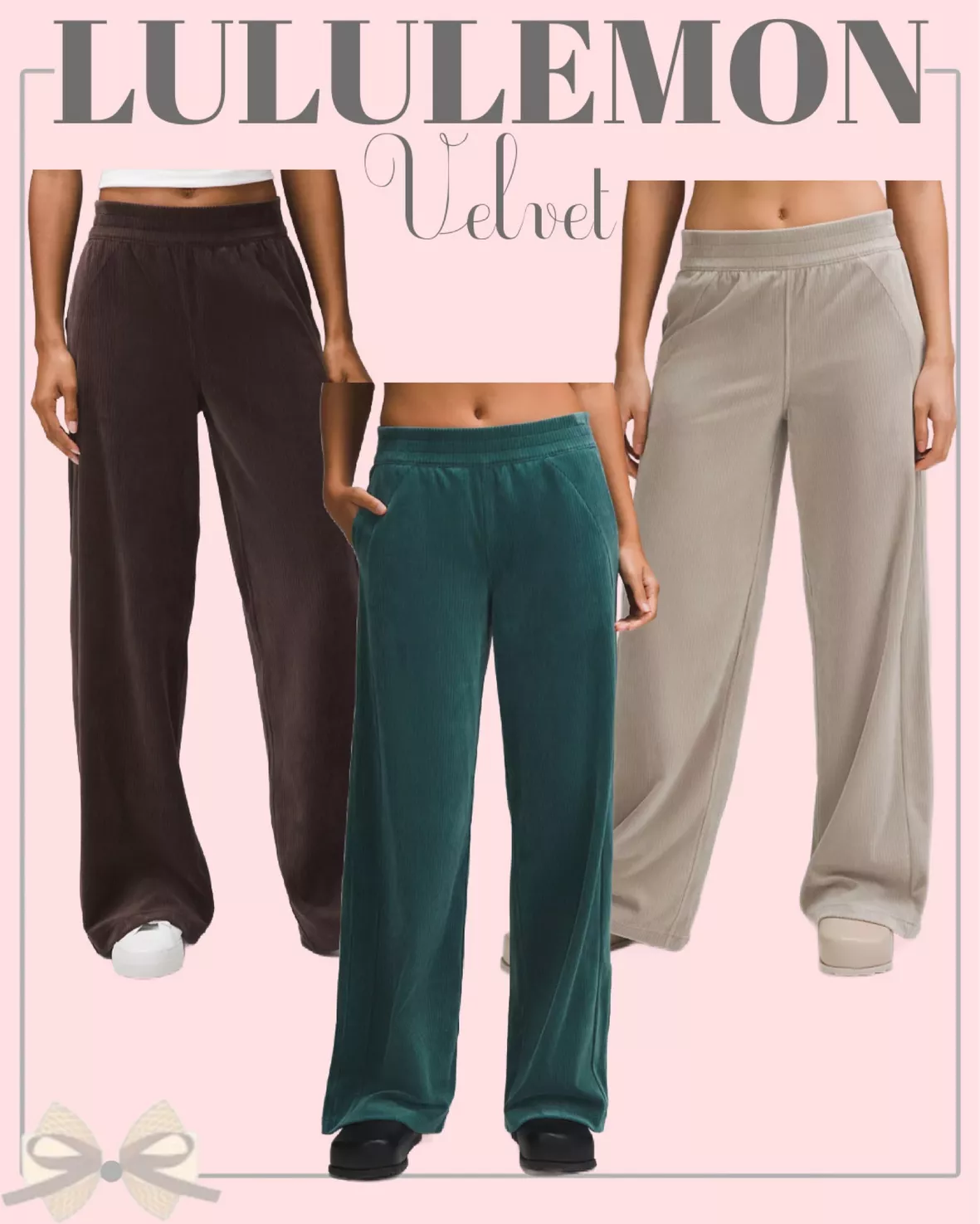 Scuba Mid-Rise Wide-Leg Pant … curated on LTK