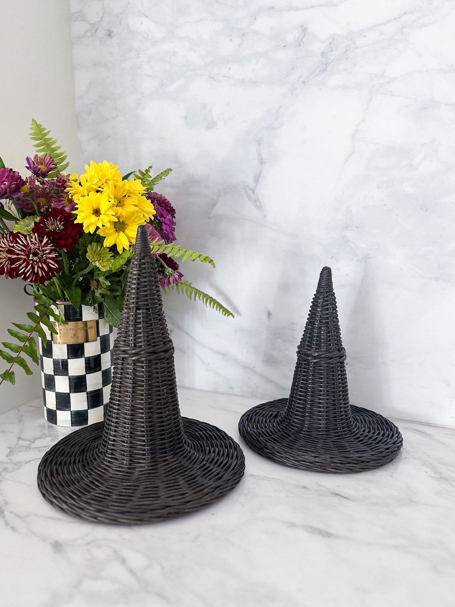 The cutest witch hats on sale now 👻 

• Halloween decor, fall decor, studio McGee, McGee and co, wicker witch hats, Mackenzie Childs, utensils holder

#LTKSeasonal #LTKHalloween #LTKHome